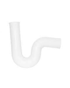 Trampa para lavabo blanco