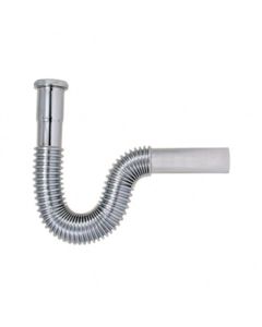 Trampa para lavabo cromo