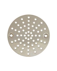 Rejilla anticucarachas y atrapapelo para coladera acero inoxidable 2"