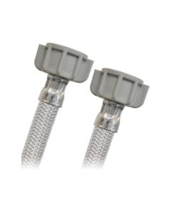 Manguera Flexible para Agua 1/2" X 1/2" X 1/2" 100 cm