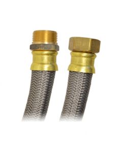 Manguera Flexible para Agua 1" N.P.T. X 1" F.I.P. — 90 cm