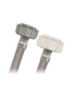 Manguera Flexible para Agua 1/2" A.M. X 7/8" A.M. — 50 cm