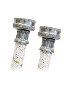 Manguera flexible para lavadora 3/4" N.H. X 3/4" N.H.