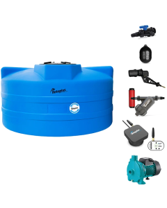 Cisterna Equipada 5,000 L con Sensor de Nivel Rotoplas