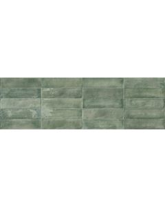 Azulejo Tavira 6.5 x 26 cm Verde Musgo Dune Cocemex - CAJA con 0.64 m²
