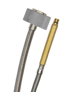 Conector Flexible para Monomando 1/2" FIP x M10 60 cm Acero Inoxidable Coflex