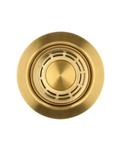 Contracanasta Minimalista de Acero Inoxidable para Fregadero Oro Urrea