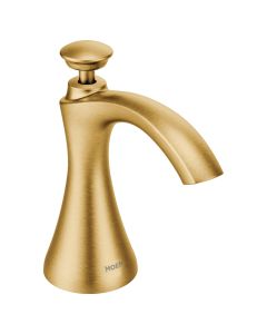 Dispensador de Jabón para Tarja Transitional Oro Cepillado Moen