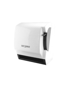 Dispensador Manual Blanco de Toalla en Rollo Duty Works