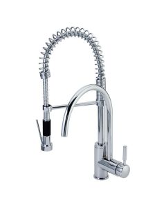 Monomando Gourmet Twin para fregadero cromo
