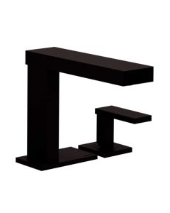 Monomando Scala para lavabo ébano con desagüe de push