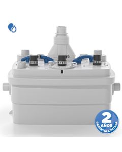 Estación de Elevación Doble Sanicubic 2 IP68 2x2 HP 220V Saniflo
