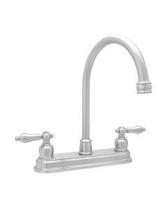 Mezcladora para Cocina con Manerales de Palanca 8" Cromo Urrea