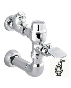 Fluxómetro de pedal expuesto para mingitorio cromo 19 mm