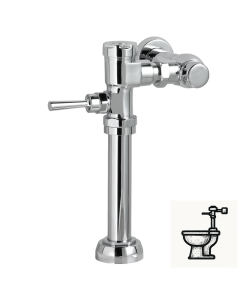 Fluxometro manual para wc cromo 4.8 lpd