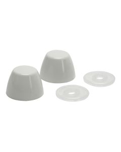 Juego de Tapas Blancas para Pernos de Sanitario Fluidmaster