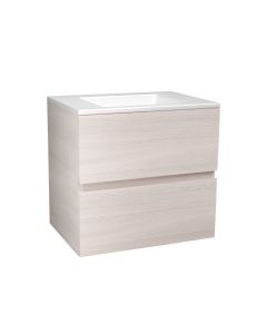 Gabinete para Baño Primmo 60 cm 2 Cajones Nevis con Lavabo Helvex