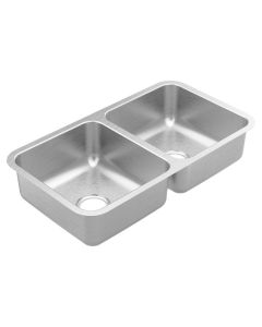 Tarja GS20264 Doble de Bajocubierta Acero Inoxidable