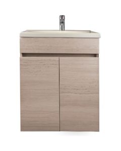 Gabinete Teresina Color Tivoli con Lavabo Elipse y Monomando Túnez Bajo Corona