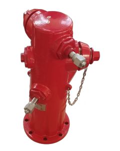 Hidrante de Barril Húmedo 6" 250 PSI 21 WHKF con 2 Tomas de 2.5" y 1 Toma de Bomba de 4.5" UL/FM Kumo