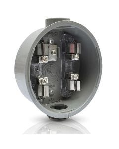 Base para Medidor Redonda 4T 100Amp Fe Iusa