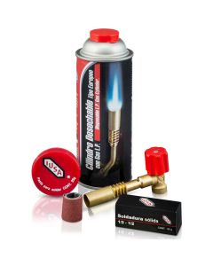 Kit de soldadura con cilindro tipo europeo