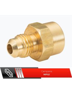 Campana niple ligera 1/2” x 1/2”