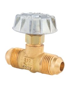 Válvula aguja tipo flare, 3/8”