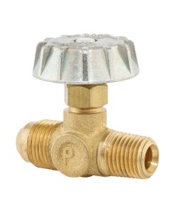 Válvula aguja 1/4” flare x 3/8” mnpt