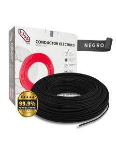 Cable Thw Calentador-10 Iusa 100Mts Negro
