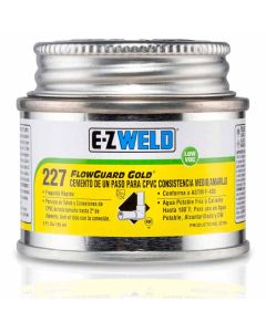Cemento amarillo para cpvc-cts modelo 227 de 475 ml