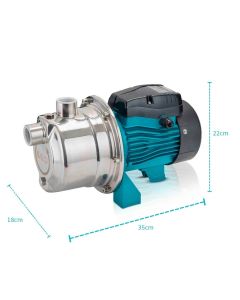 Bomba tipo jet de acero inoxidable 0.5 hp