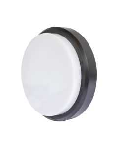 Arbotante redondo LED para exterior, 9W, luz cálida, IUSA