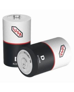 Pilas alcalinas tipo D IUSA 2 piezas