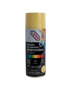 Pintura en aerosol profesional brillante, beige, IUSA