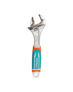Llave ajustable (perico) 10” industrial Cr-V, TOTAL