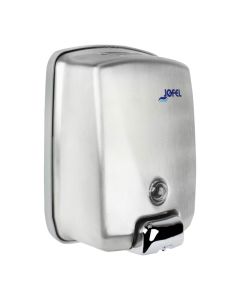 Dispensador de Jabón Futura Rellenable Satinado Acero Inoxidable