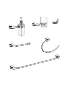 KIT de Accesorios Koral X6 Cromo Corona 