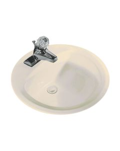 Lavabo Valencia para Llave de 4" o Monomando Hueso Corona