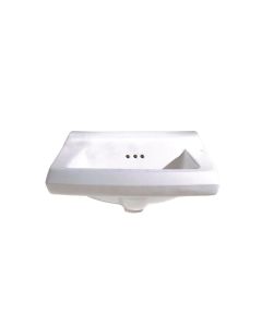 Lavabo Veracruz I de Colgar para Llave de 4" Blanco American Standard