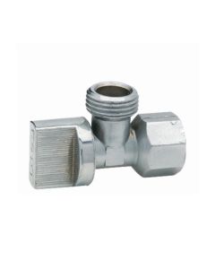 Llave Angular de Control 1/4 de Vuelta 1/2" Cromo Dica
