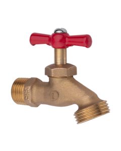 Llave de Compresión para Jardín Certificada 1/2" Latón sin Pulir Dica