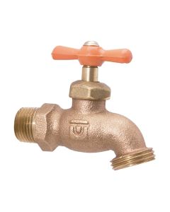 Llave de Nariz Semi Compacta Roscable 1/2" Bronce sin Pulir Urrea