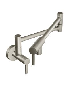 Llave Llenaollas de Pared para Cocina Modern Acero Inoxidable Spot Resist Moen