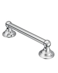 Agarradera estilizada de mano cromo 9"