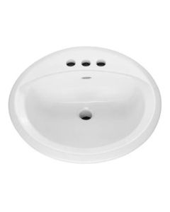Lavabo Rondalyn de Sobrecubierta Blanco 4"