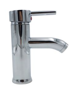 Mezcladora Monomando para Lavabo sin Cubierta Cromo Rugo