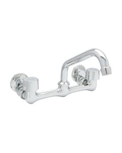 Mezcladora para Fregadero 8" a Pared Cromo Dica
