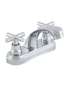 Mezcladora para Lavabo 4" de Cruceta Cromo Dica