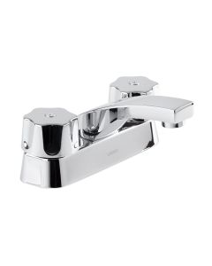 Mezcladora Queen para Lavabo 4" Cromo Urrea